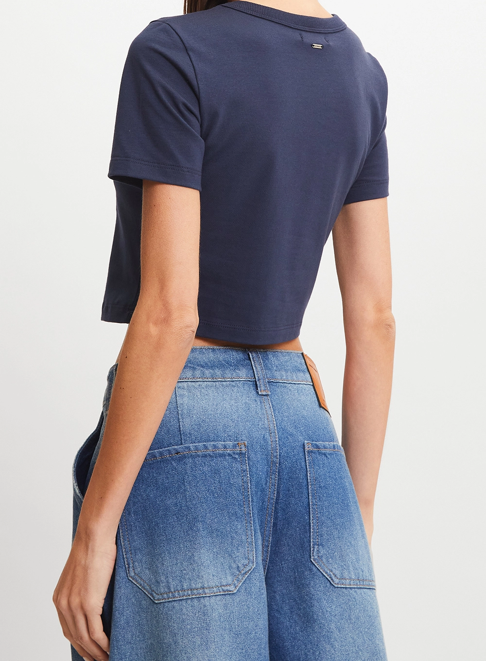 Camiseta Feminina Small Azul 2