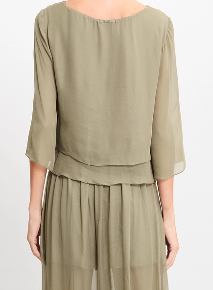 Blusa Comfort Com Sobreposição