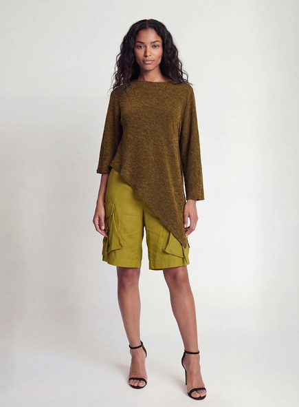 Blusa Assimétrica Fluida