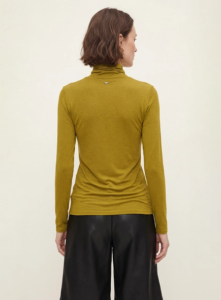 Blusa Slim Manga Longa