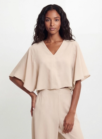 Blusa Comfort Manga Ampla