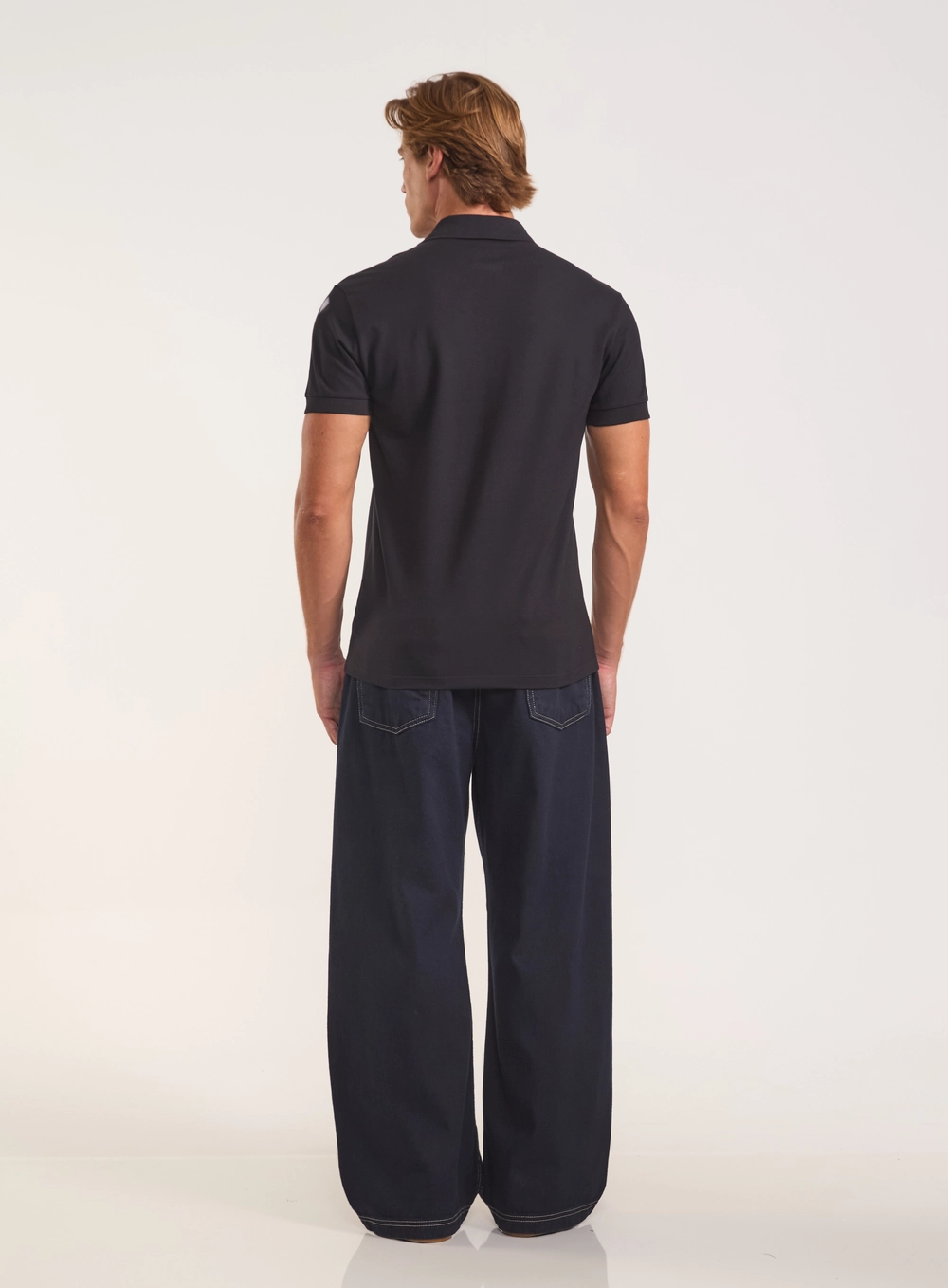 Polo Masculina Nostalgic Algodão Premium Preto