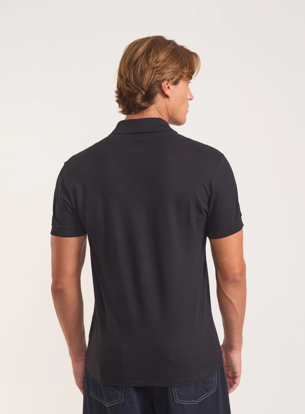 Polo Masculina Nostalgic Algodão Premium Preto