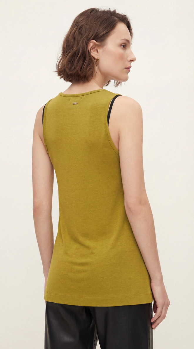 Regata Feminina Oversized Verde 2
