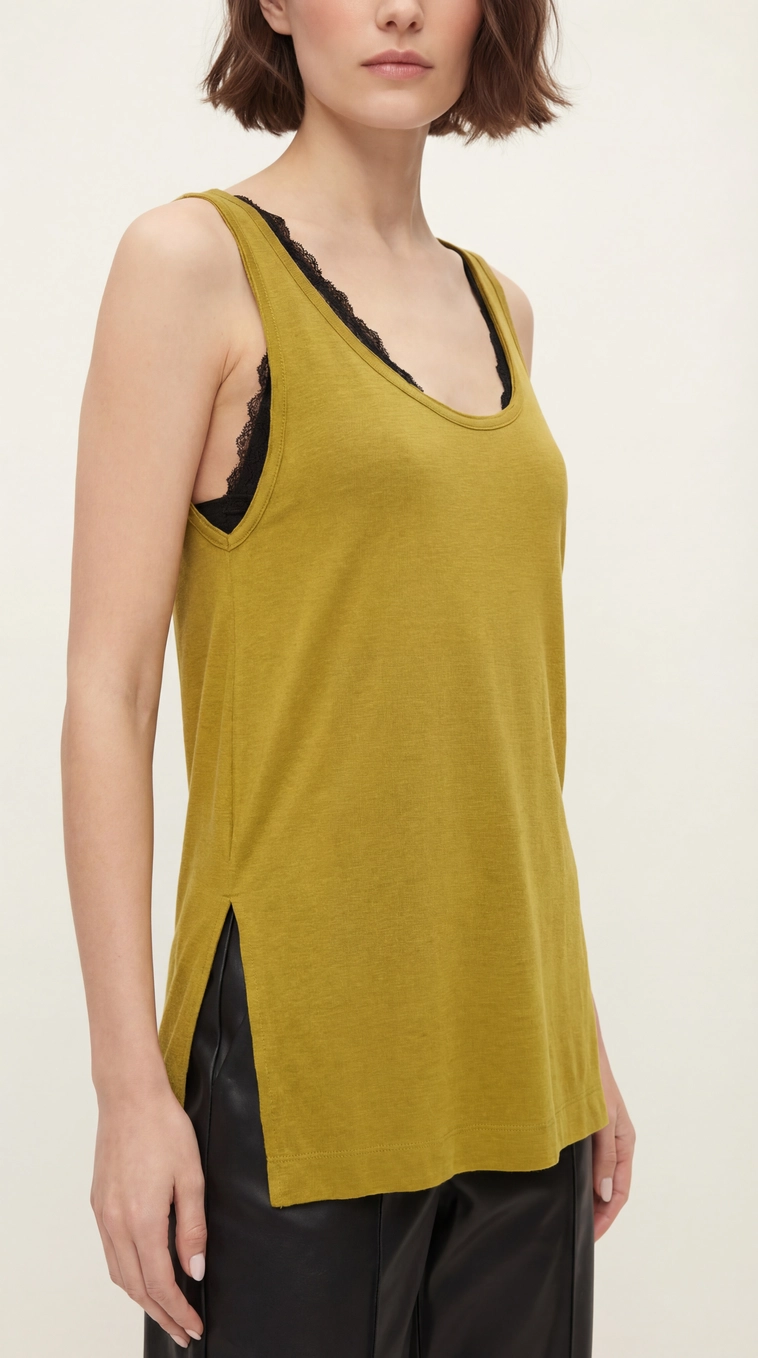 Regata Feminina Oversized Verde 4