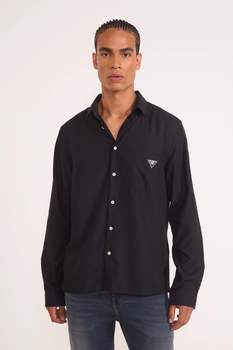 Camisa Manga Longa Nostalgic Urban Black