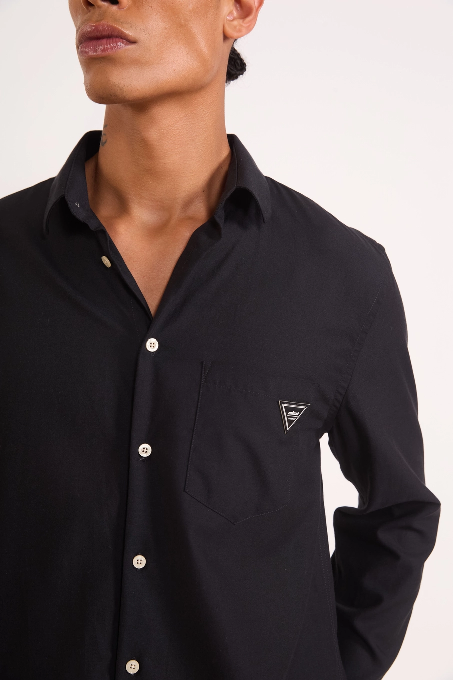 Camisa Manga Longa Nostalgic Urban Black Preto