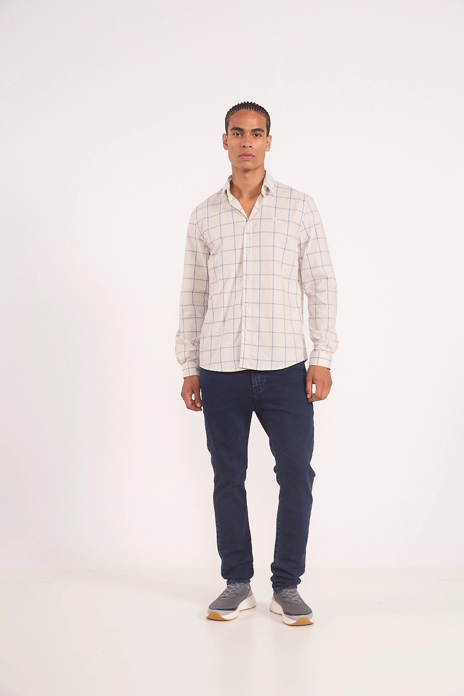 Camisa Masculina Xadrez Estampados