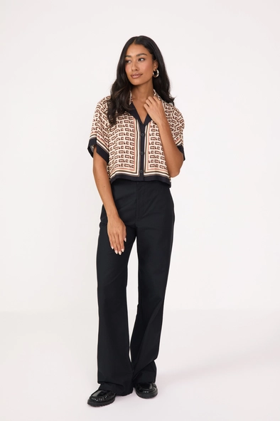 Calça Alfaiataria Feminina Wide Leg