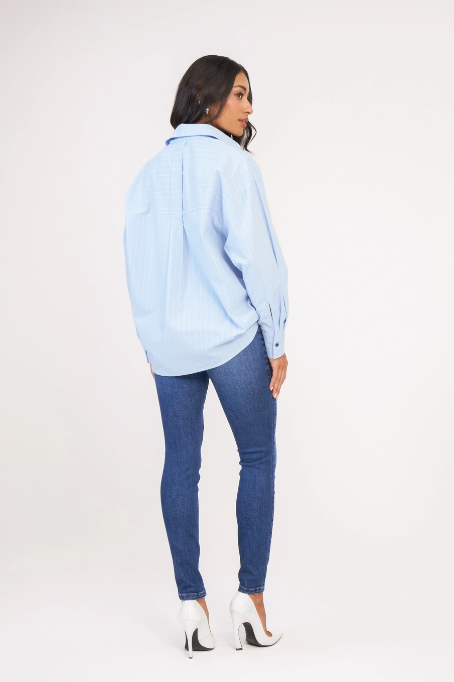 Calça Jeans Feminina Skinny Push Up Índigo 2