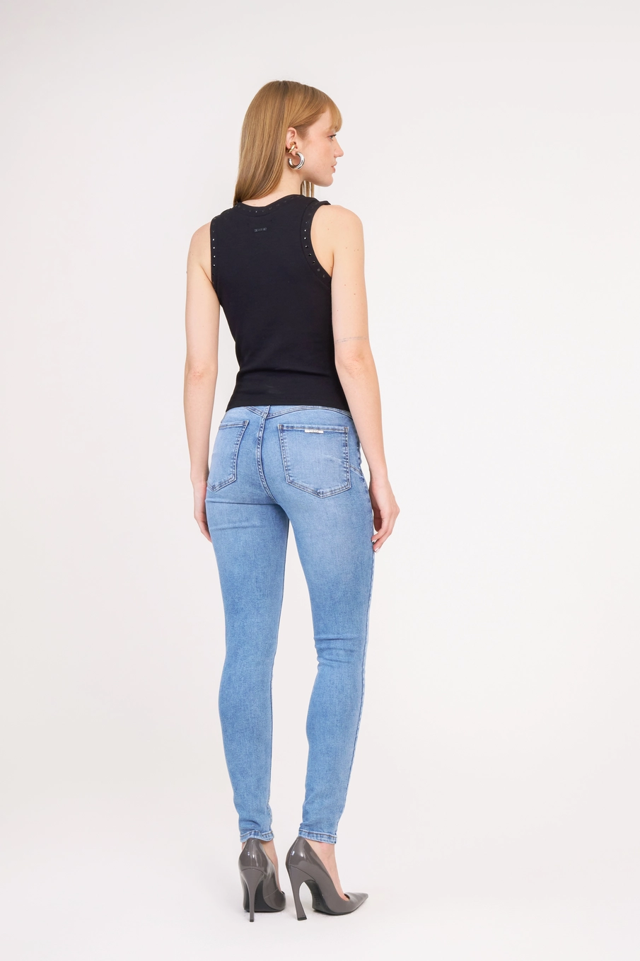 Calça Jeans Feminina Push Up Índigo 2
