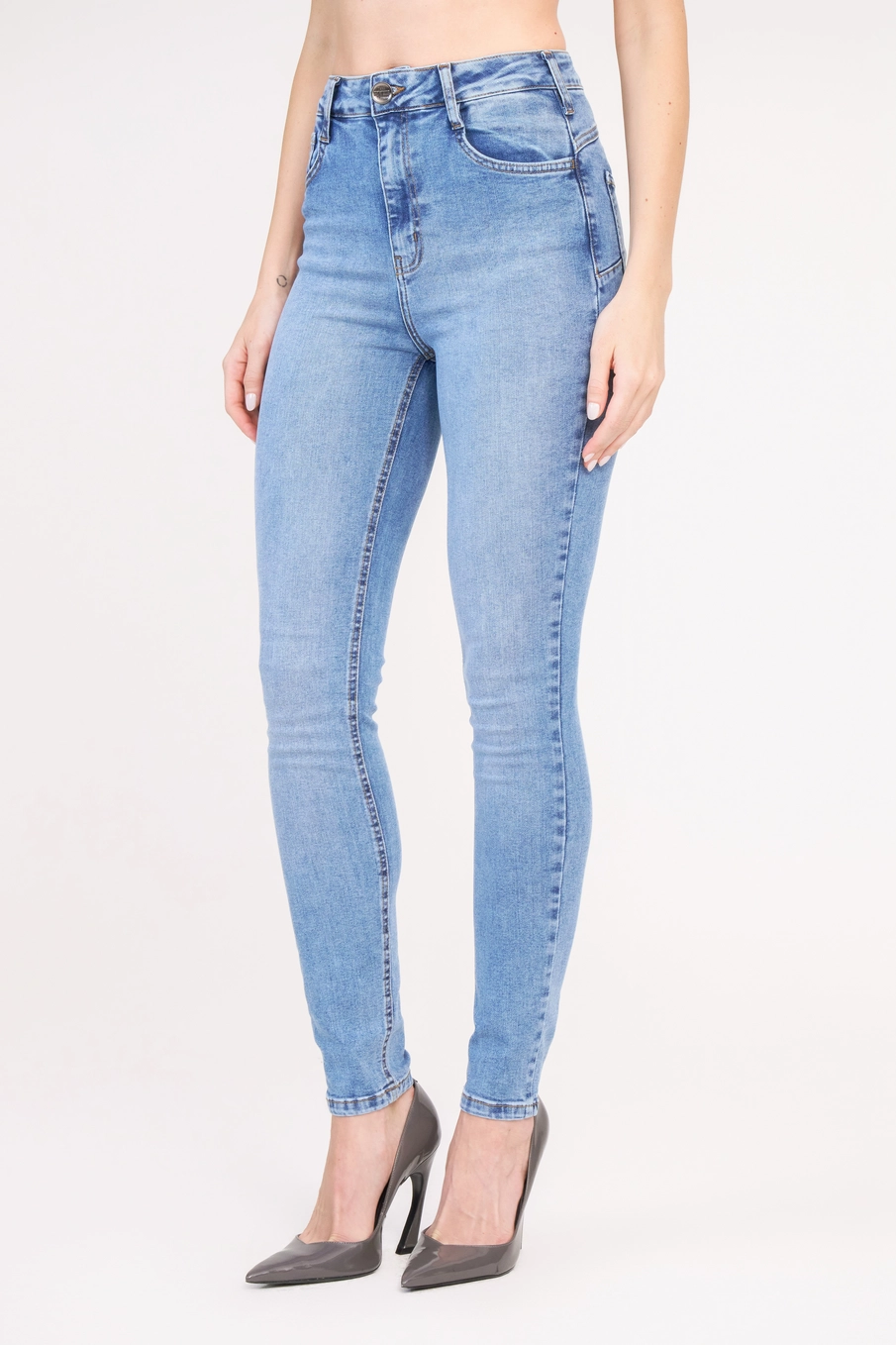 Calça Jeans Feminina Push Up Índigo 3