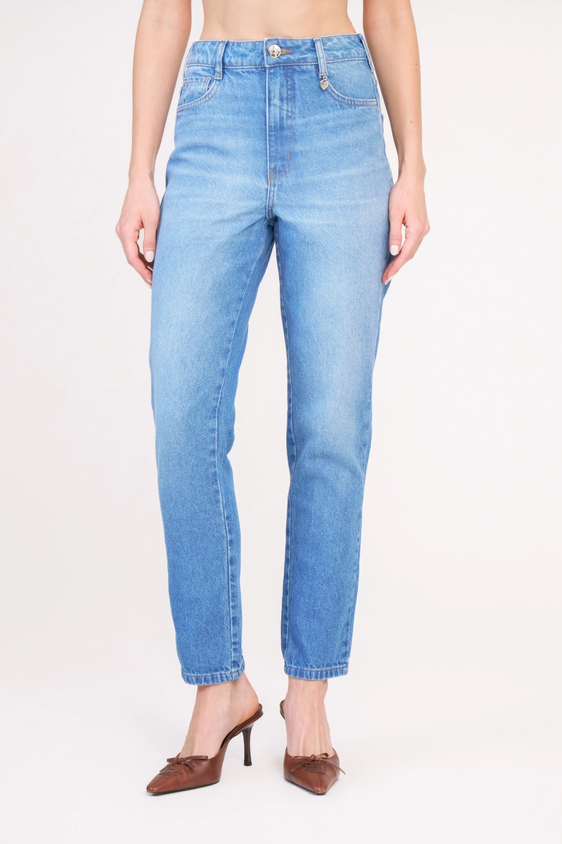 Calça Jeans Feminina Mom Índigo 3