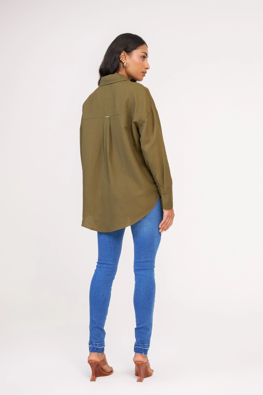 Calça Jeans Feminina Skinny Média Índigo 2