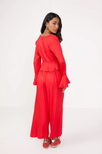 Calça Feminina Pantacourt Cintura Alta