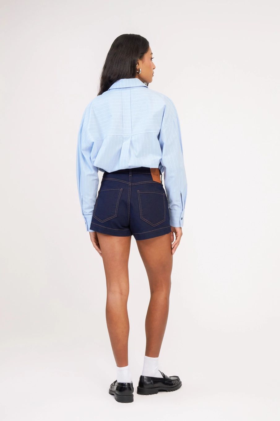 Short Jeans Slim Índigo 2