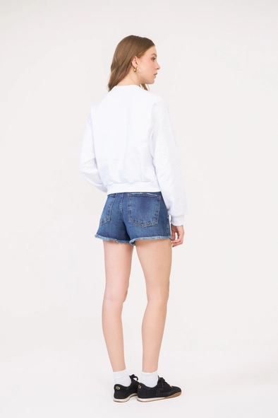 Short Jeans Regular Média
