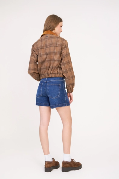 Short Jeans Mom Stretch
