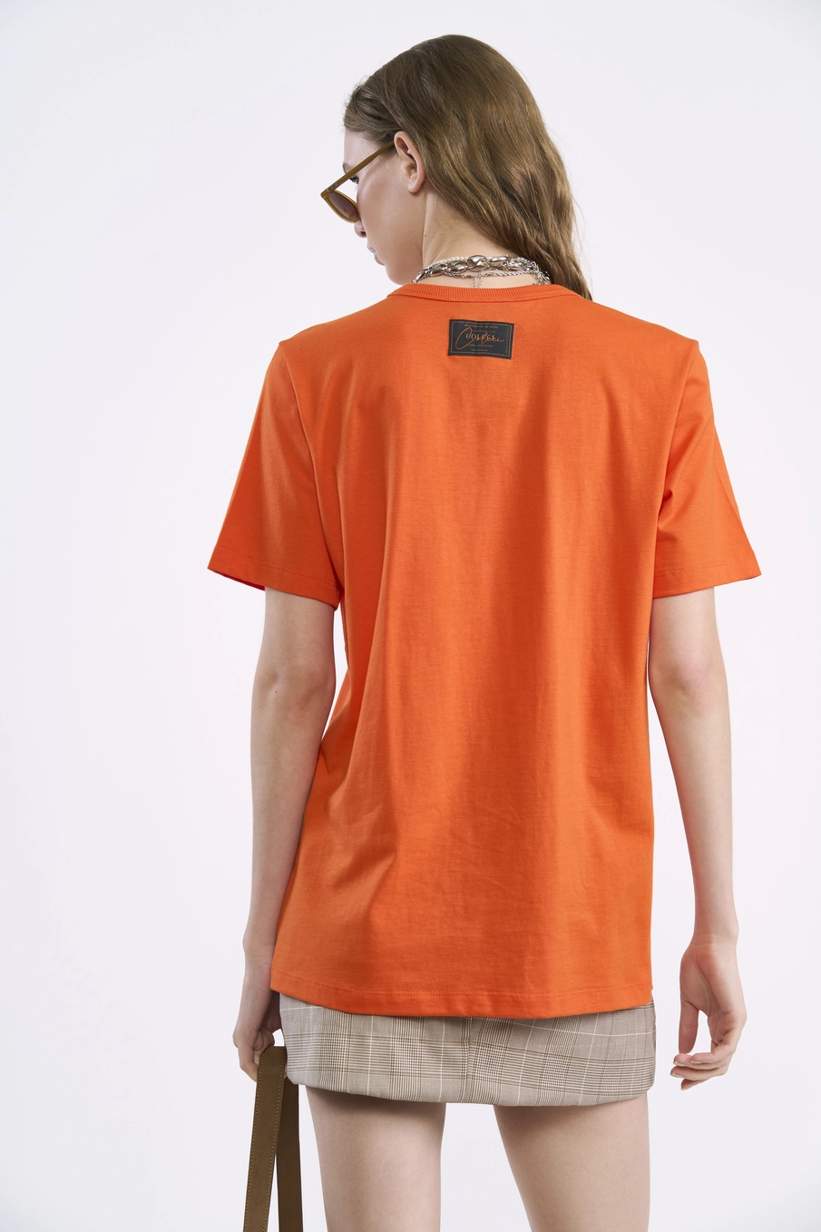 Camiseta Essência Urbana Midnight Laranja