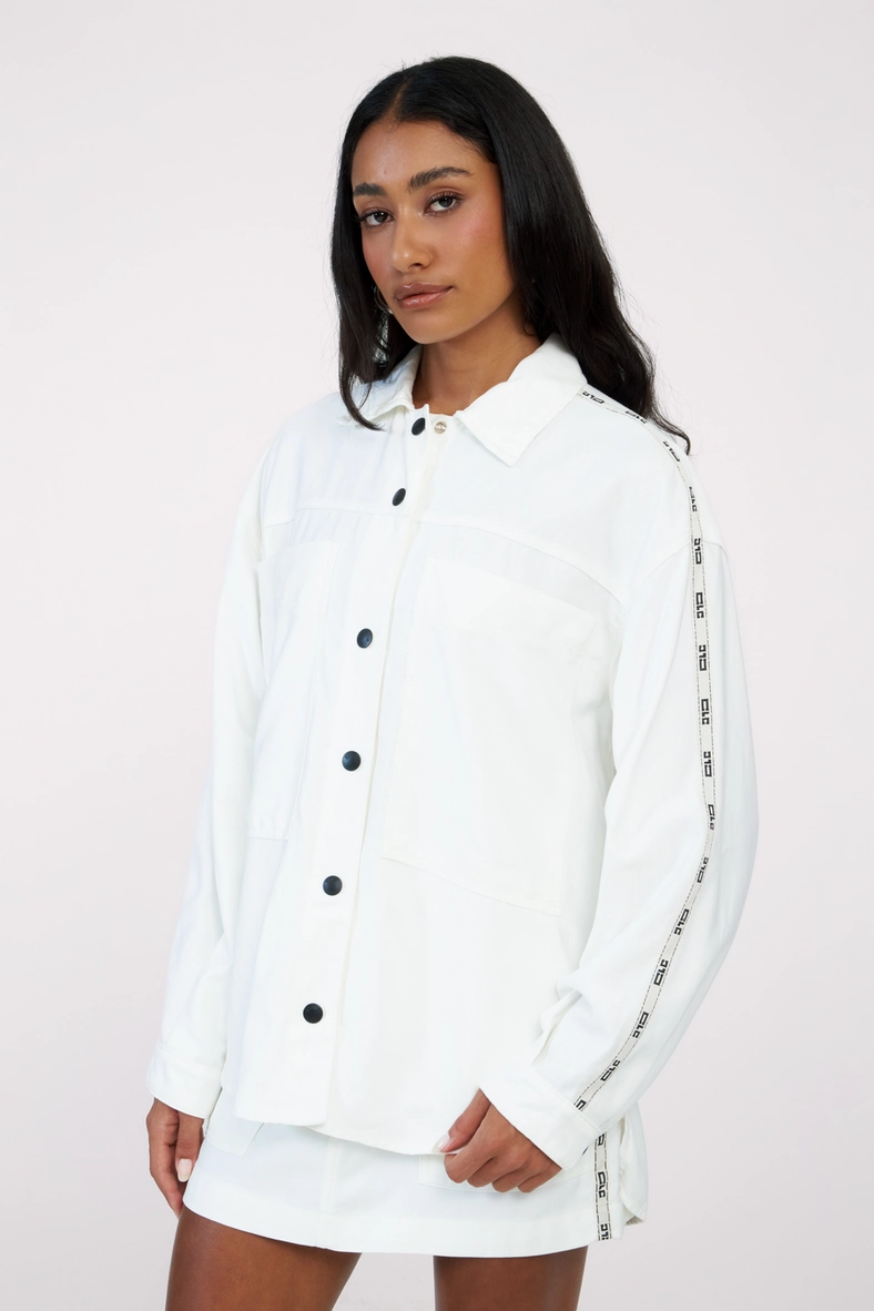 Camisa Sarja Feminina Oversized Off Shell 3