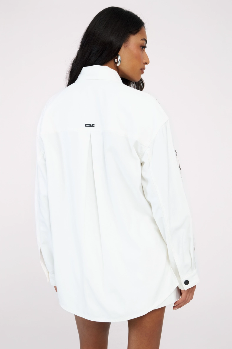 Camisa Sarja Feminina Oversized Off Shell 4
