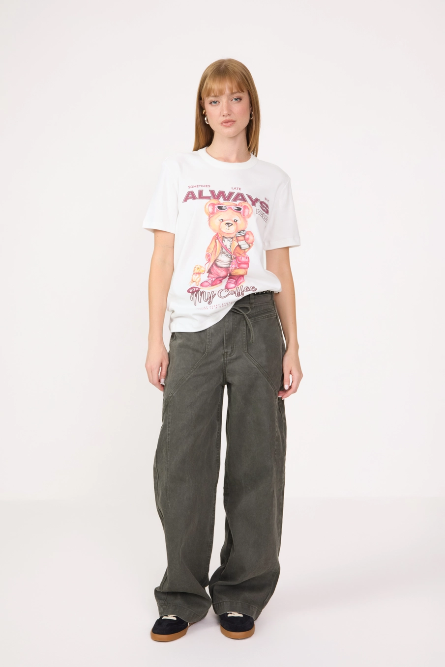 Camiseta Feminina Boyfriend Estampada Off Shell 3