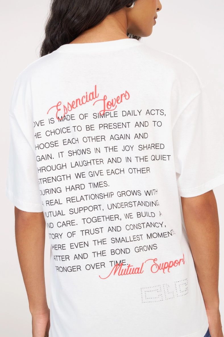 Camiseta Oversized Estampada Com Aplicação Off Shell 3