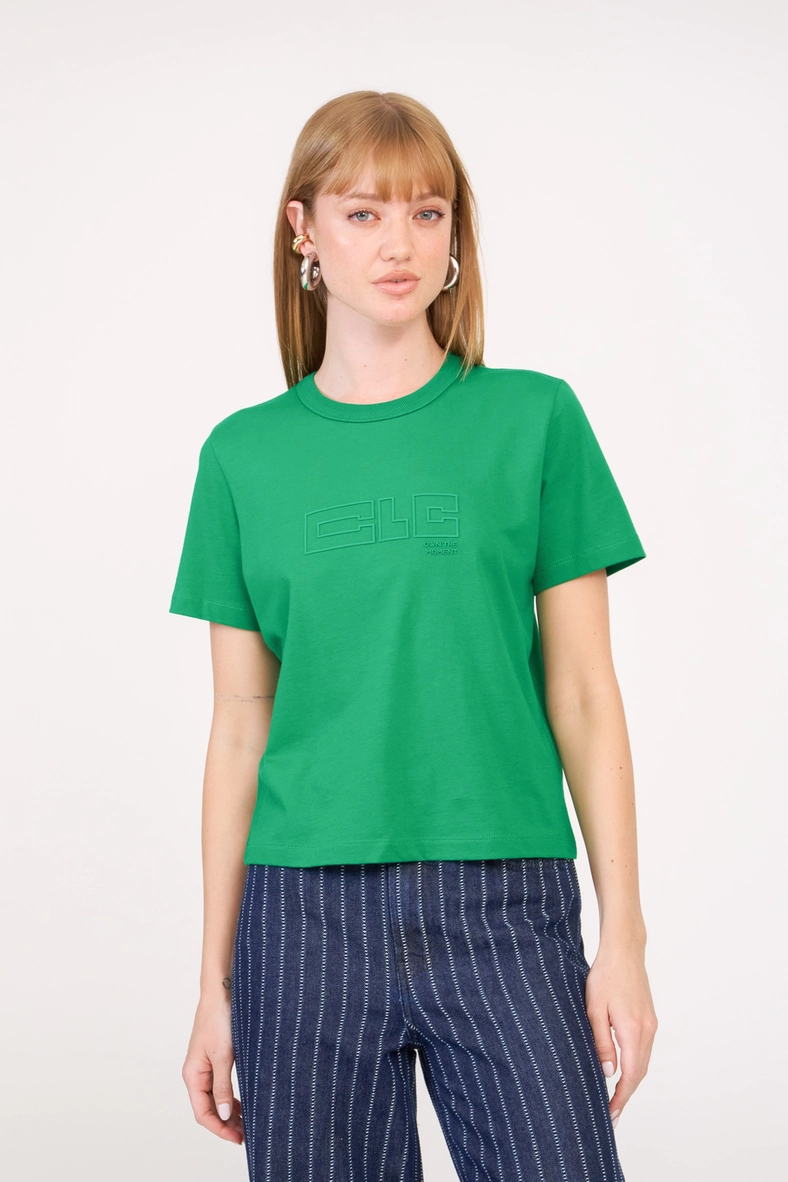 Camiseta Feminina Regular Verde Vanity 2