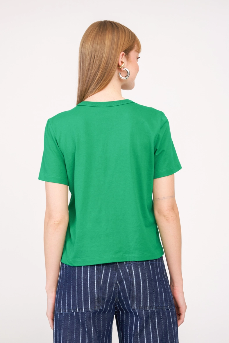 Camiseta Feminina Regular Verde Vanity 3