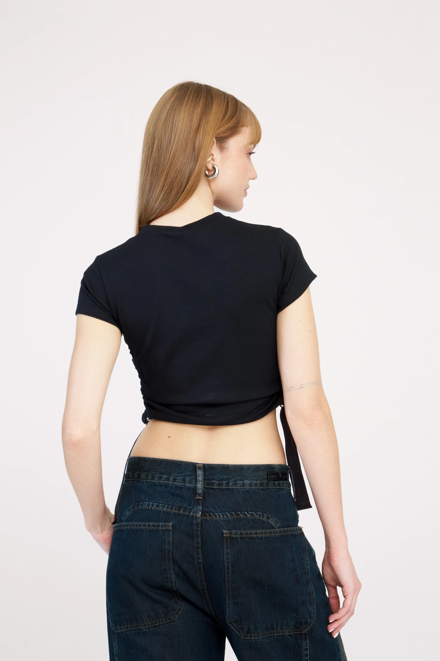 Camiseta Feminina Baby Look Preto 2
