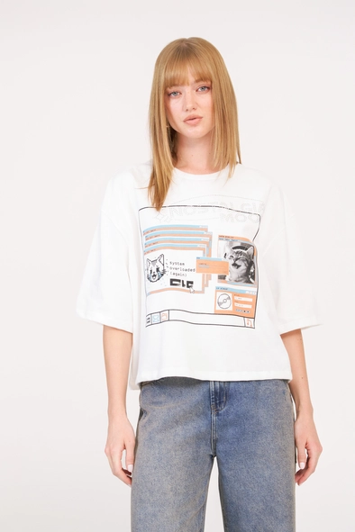 Camiseta Feminina Box Over