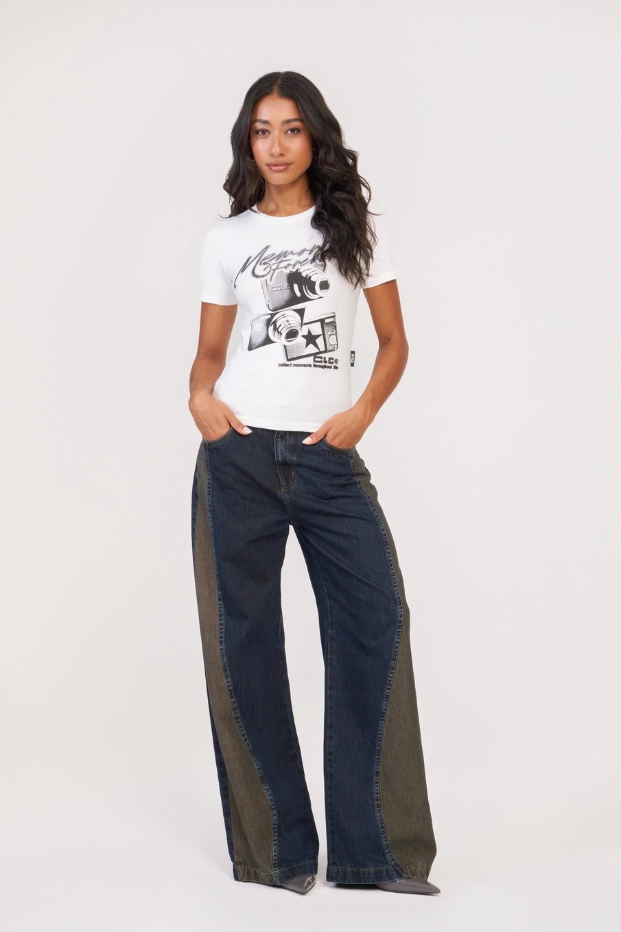 Camiseta Feminina Baby Look Analogic Click Off Shell 3