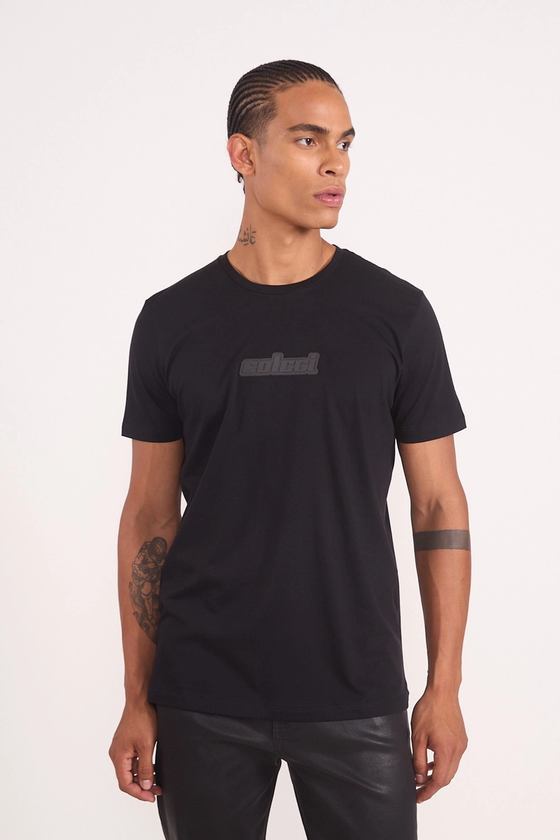 Camiseta Masculina Relevo Noir