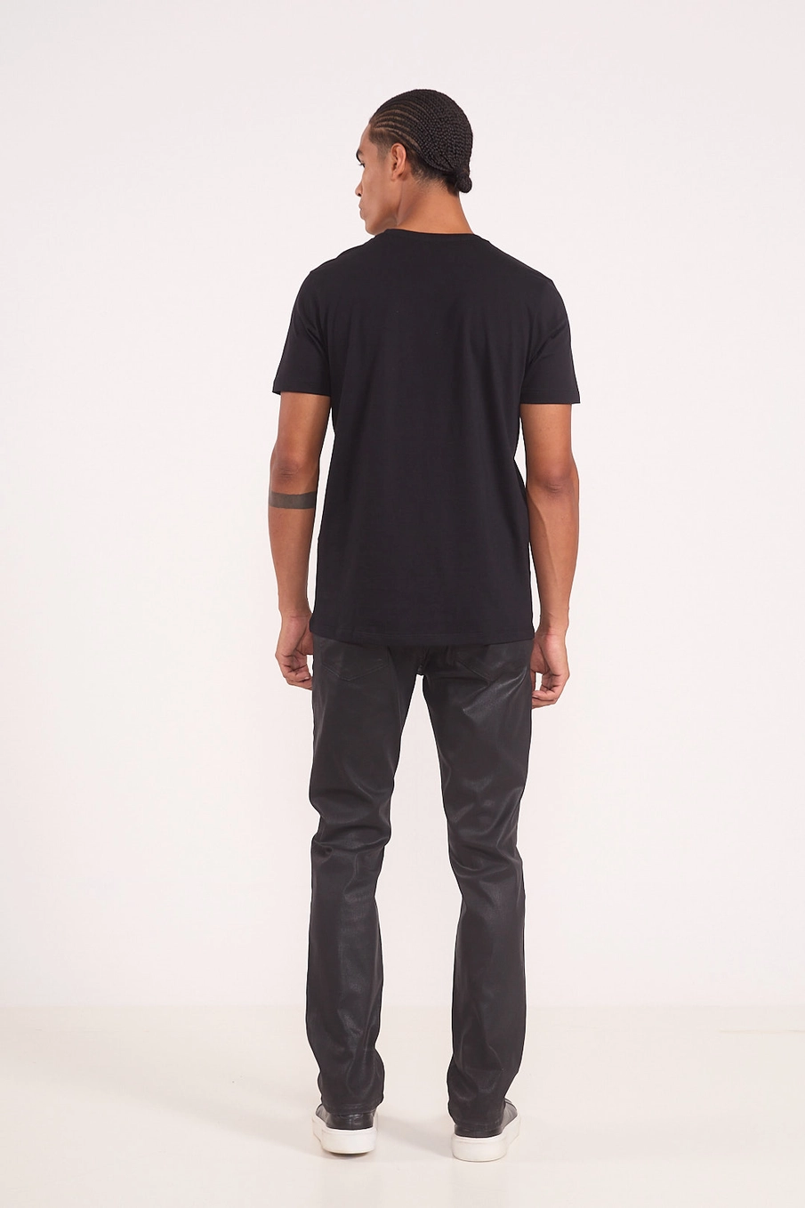 Camiseta Masculina Relevo Noir Preto