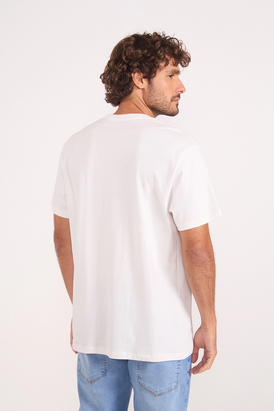 Camiseta Em Algodão Estampa 1986 Off Shell