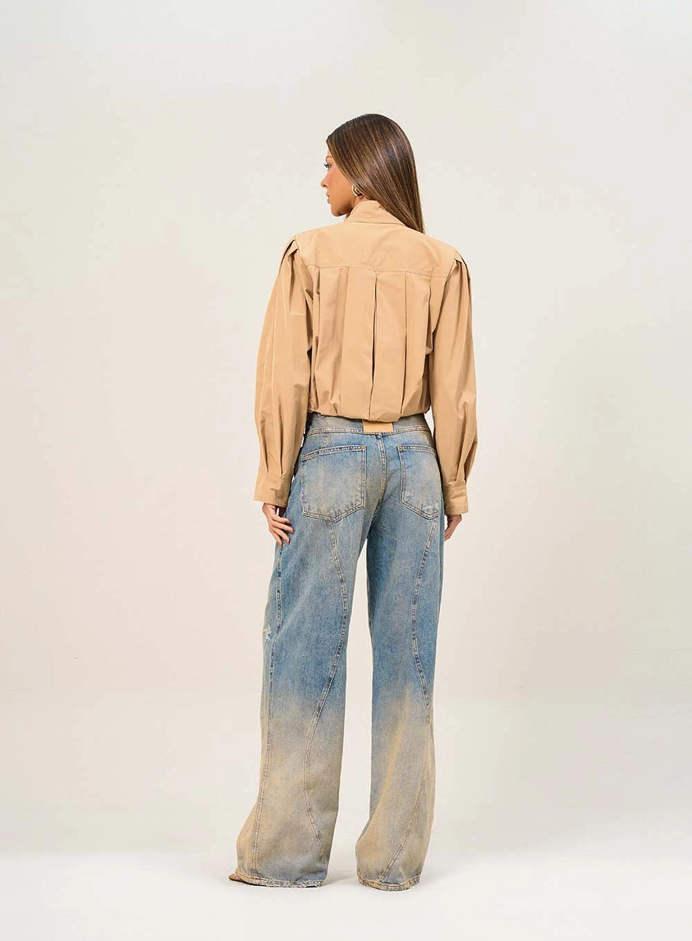 Calça Jeans Feminina Wide Leg - Lilian Índigo 2