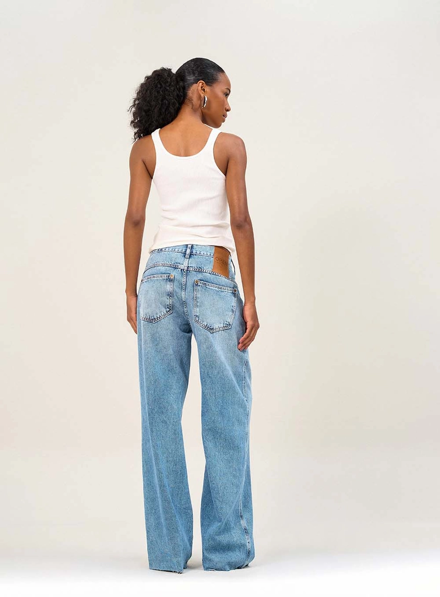 Calça Jeans Feminina Cintura Alta - Lilian Índigo 2