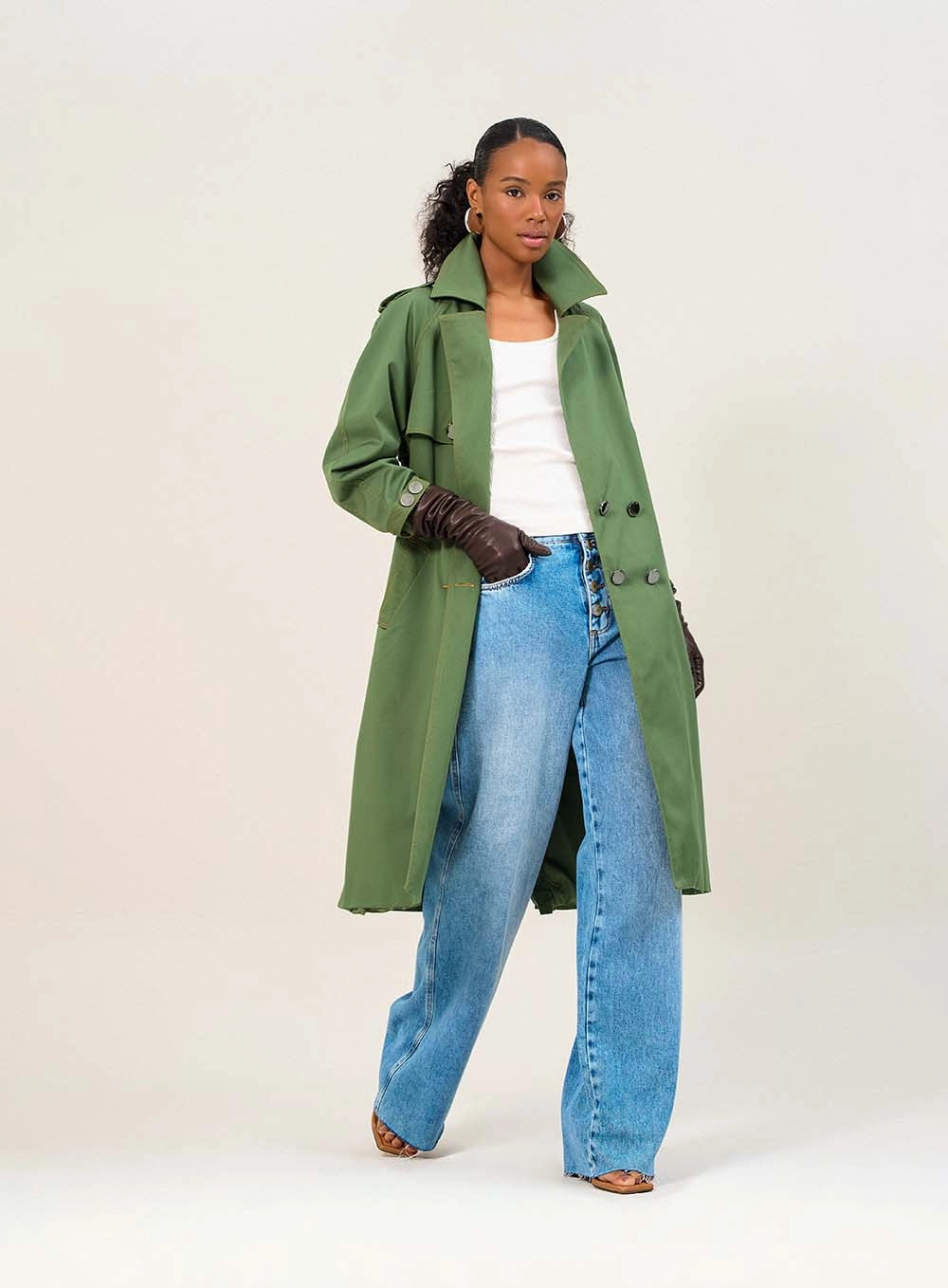 Calça Jeans Feminina Cintura Alta - Lilian Índigo 4