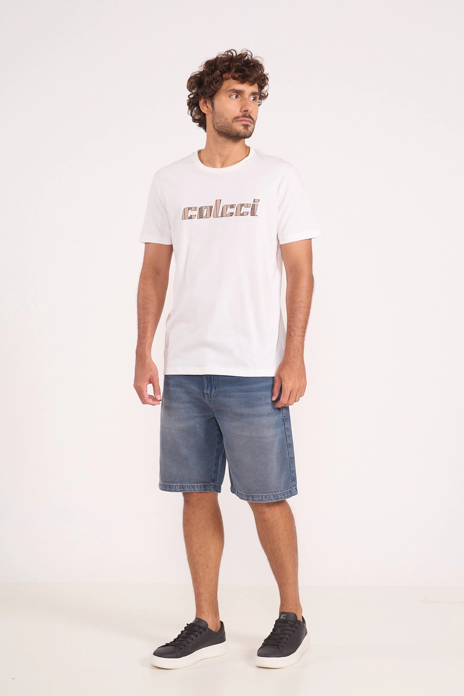 Camiseta Masculina Algodão Logo Off Shell