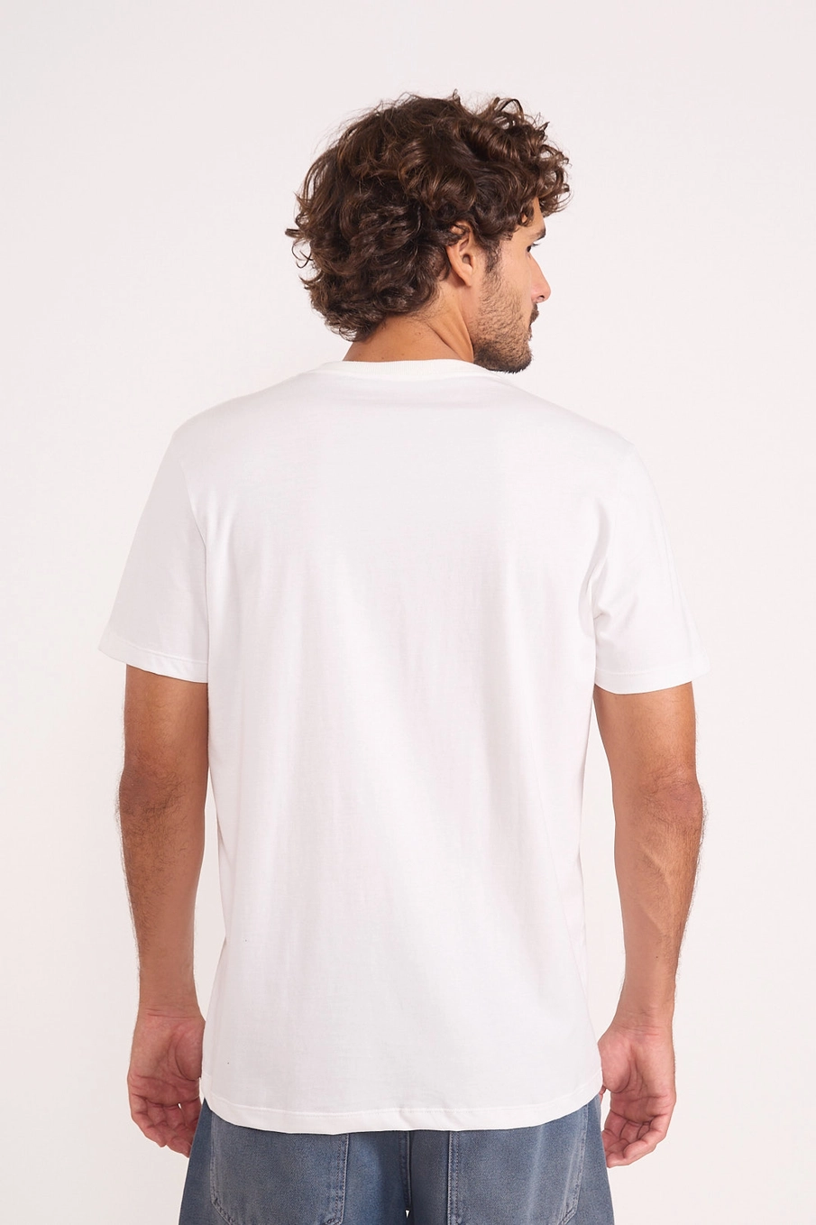 Camiseta Masculina Algodão Logo Off Shell