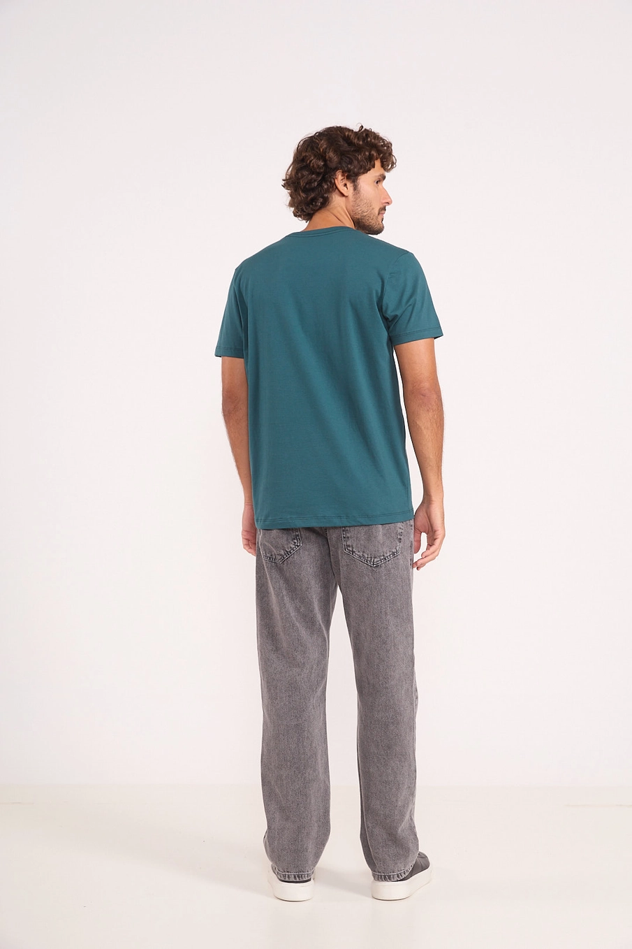 Camiseta Estampada Rose Trad Work Verde