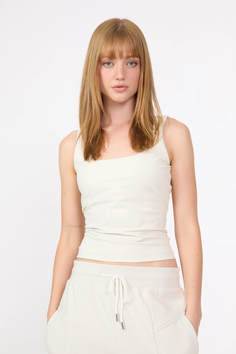 Regata Feminina Slim Bege Italian 3