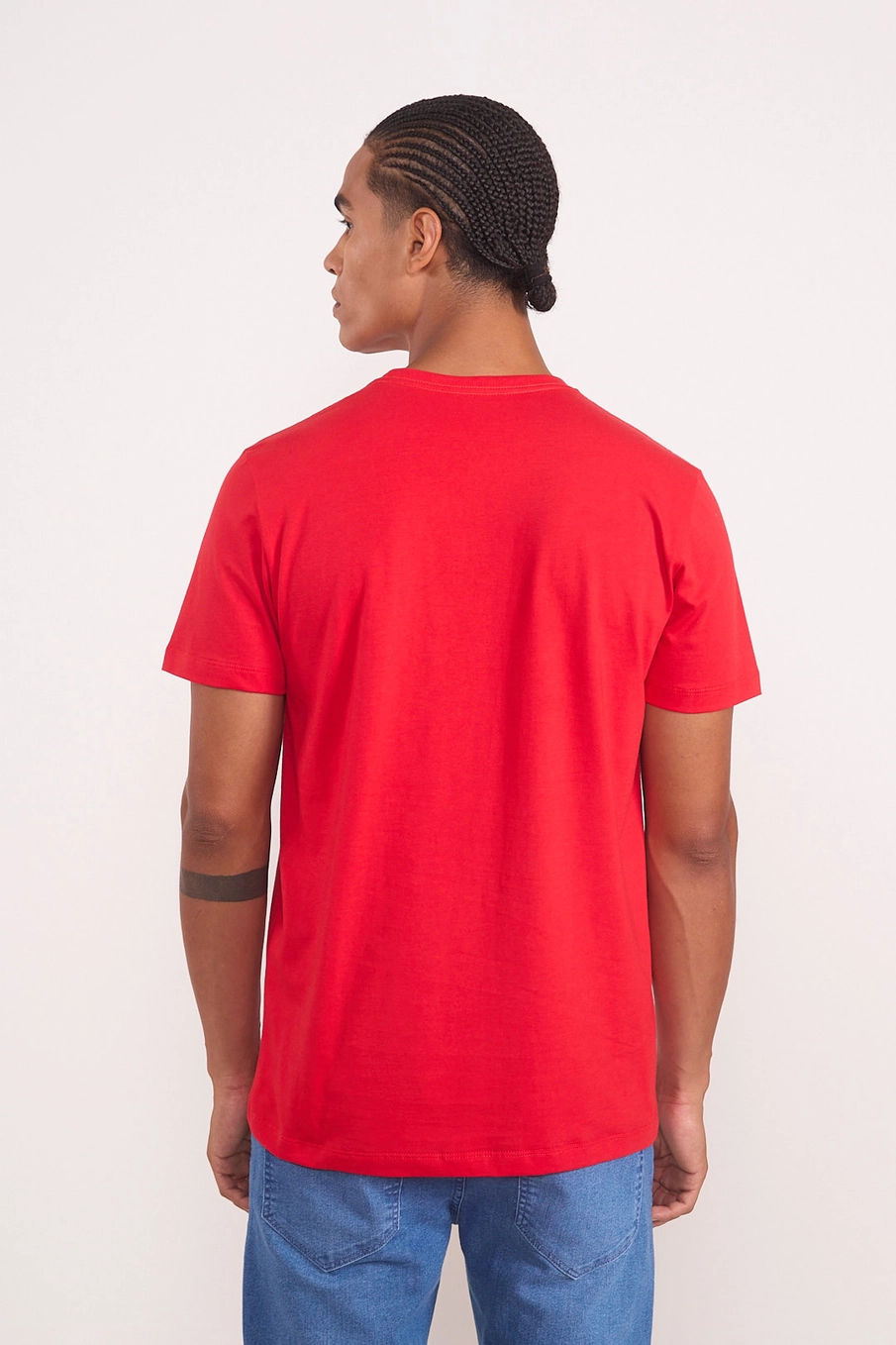 Camiseta Estampada Panther Vermelho