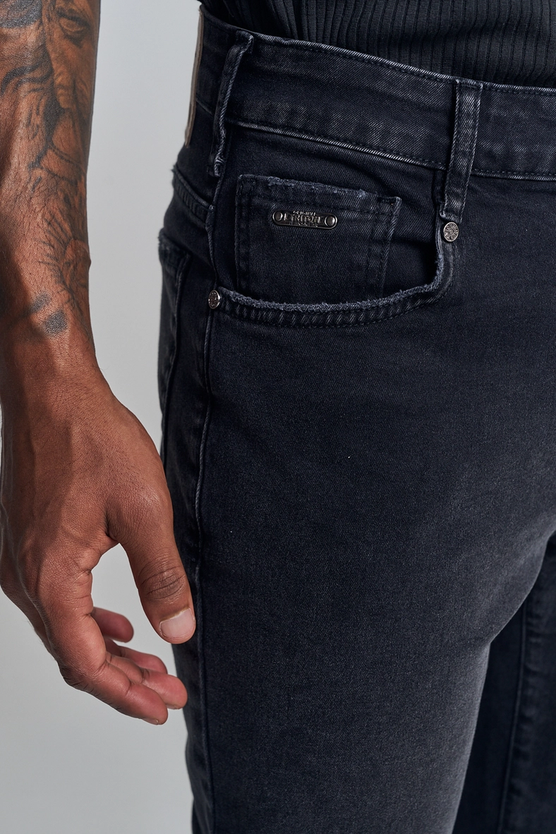 Calça Jeans Bruno Ultra Skinny Indigo Preto 4