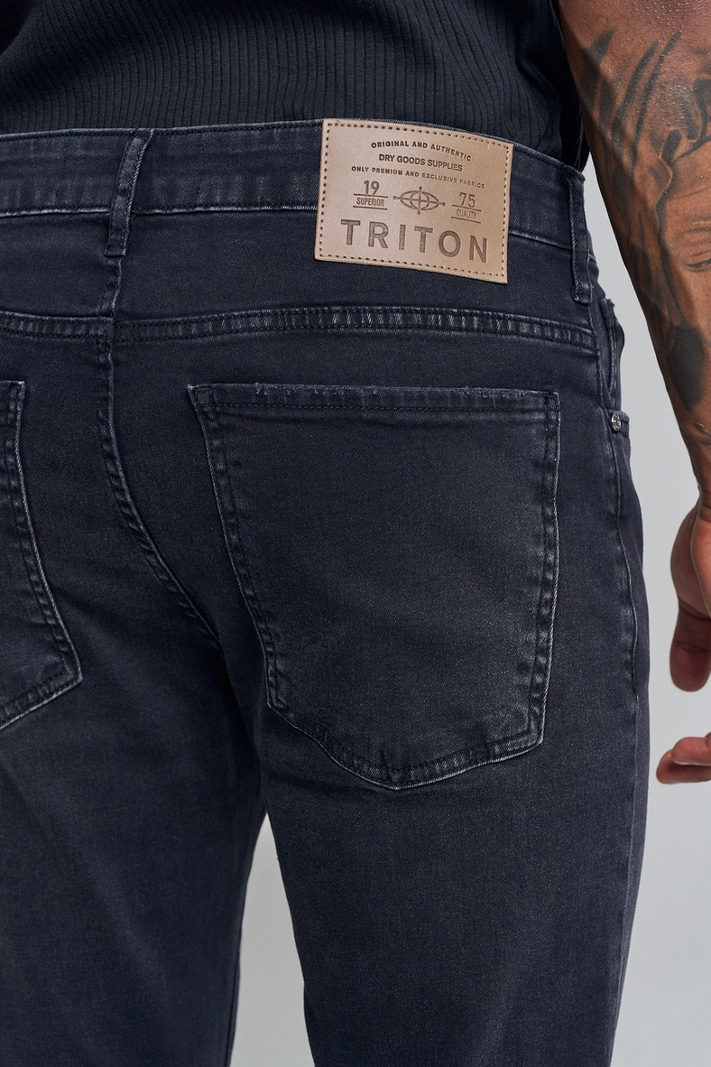 Calça Jeans Bruno Ultra Skinny Indigo Preto 6