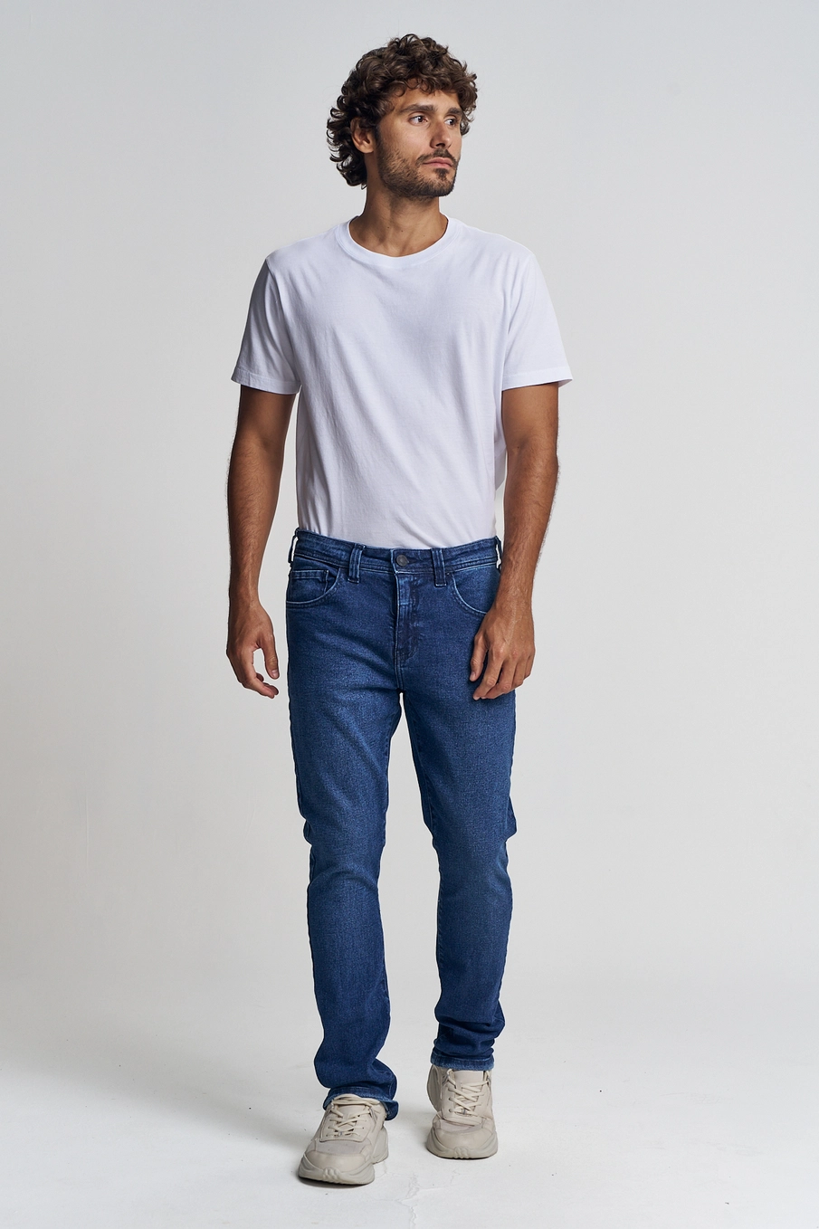 Calça Jeans Gilson Slim Índigo 1