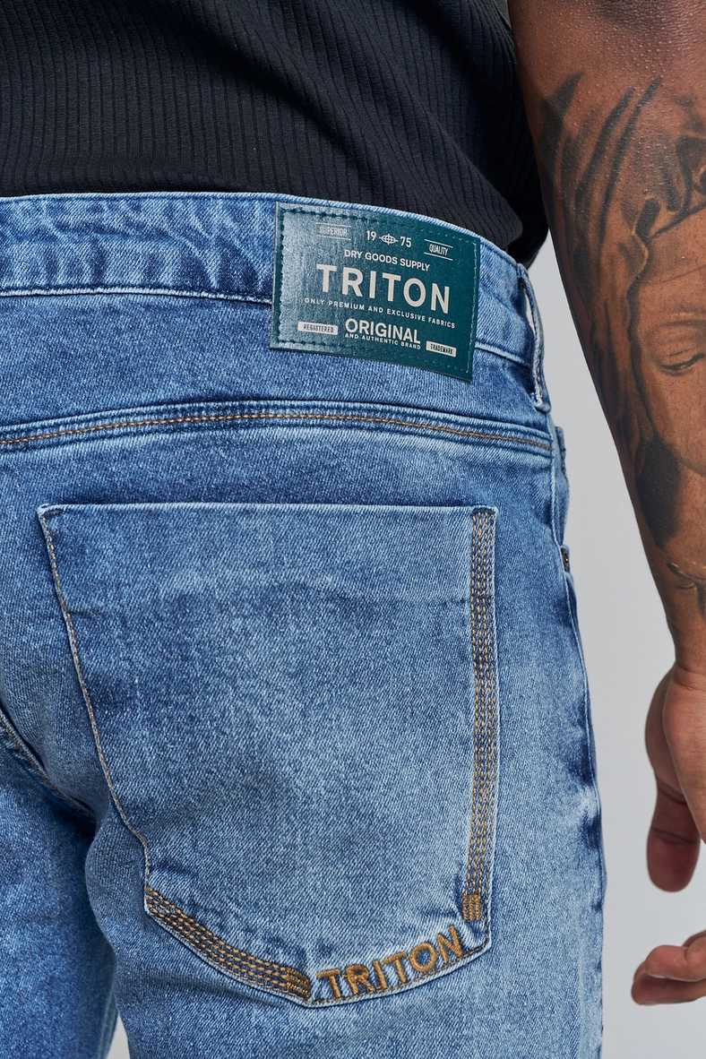Calça Jeans Gilson Slim Índigo 5