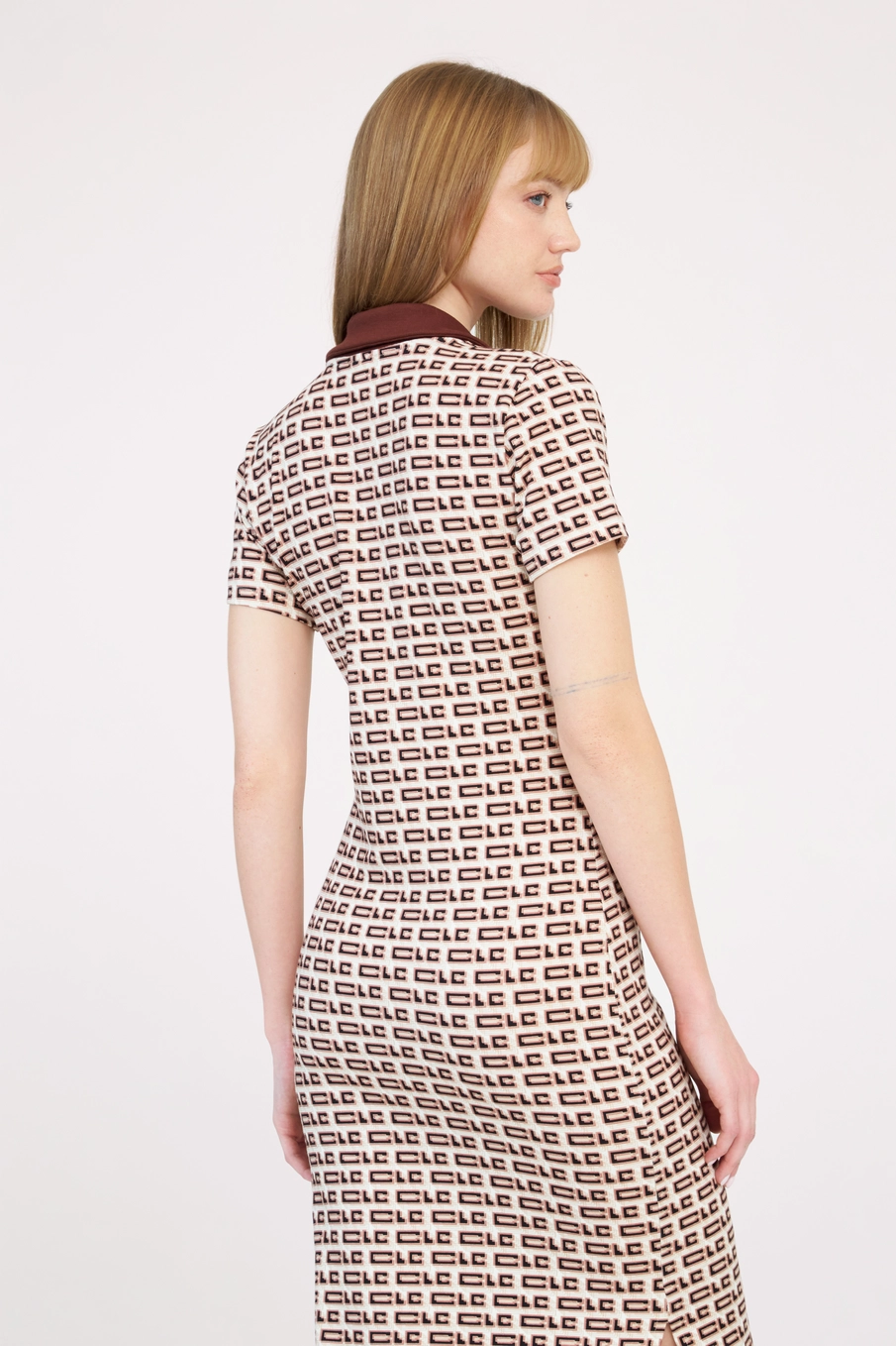 Vestido Midi Comfort Monograma Scarf Estampados 4
