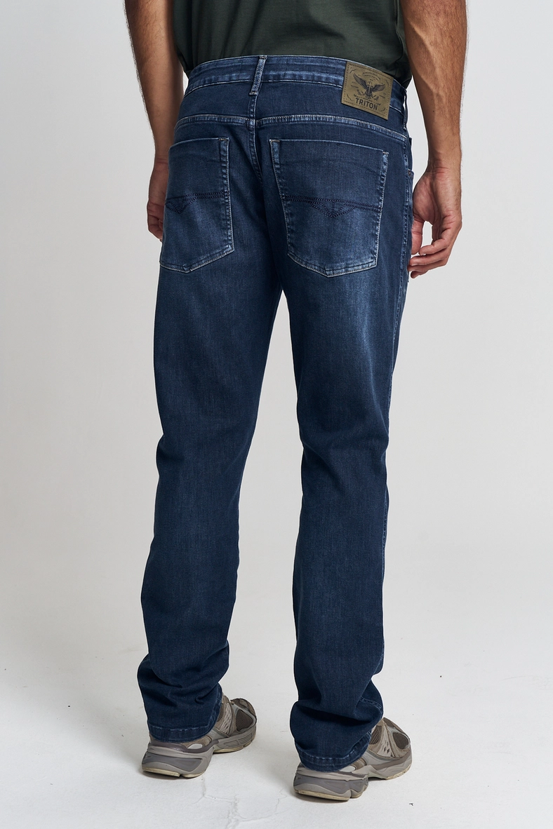 Calça Masculina Jeans - Gilson Slim Índigo 3