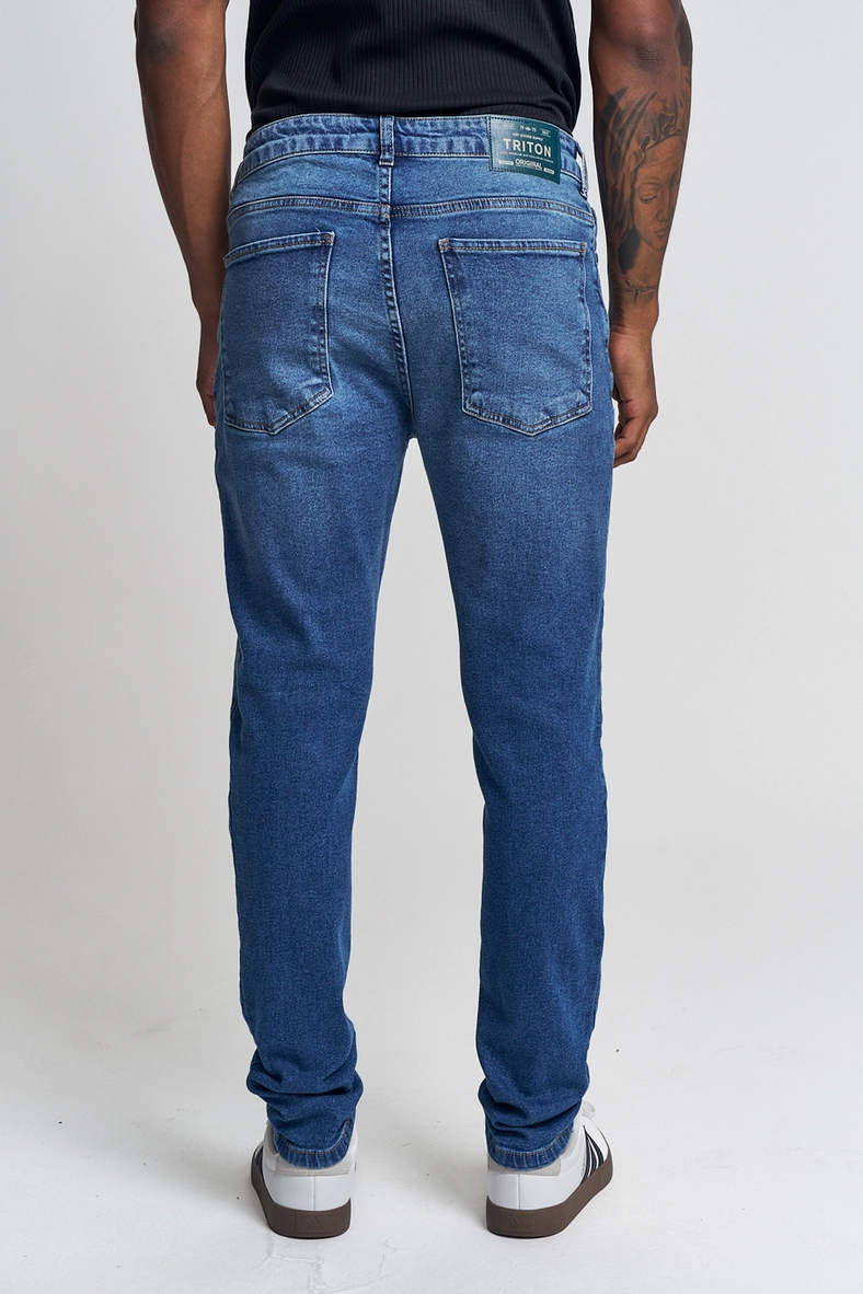 Calça Jeans Masculina Cintura Média - Jonas Índigo 3